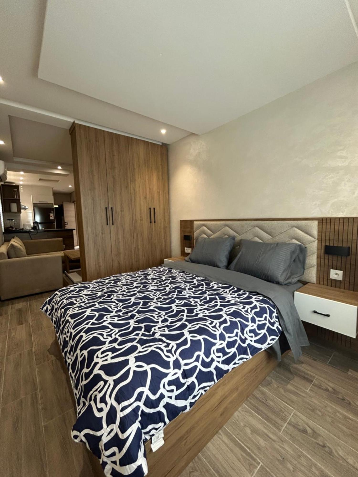 Splendide Studio Haut Standing En Face De La Marina Et A 200 M Du Port De Tanger - 1 Chambre Double Εξωτερικό φωτογραφία